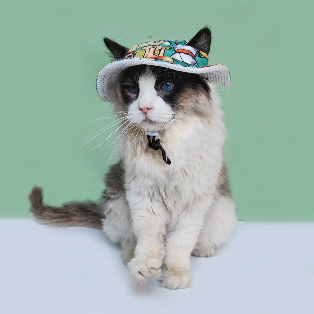 Gorro de sol para perro y gato — foto 1