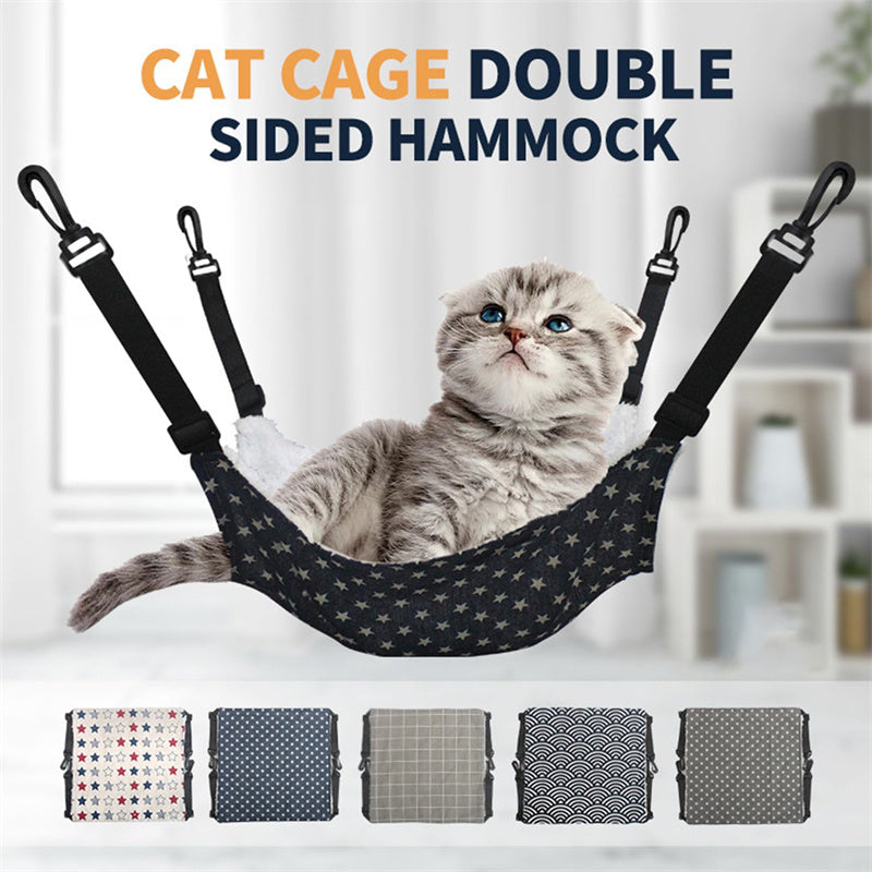 Hamaca colgante para jaula y transportín de gato — foto 1