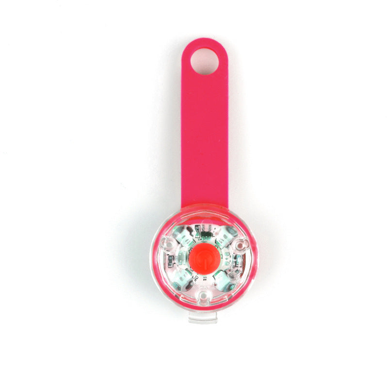 Luz LED para collar en rojo
