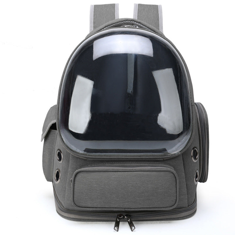 Mochila burbuja en gris