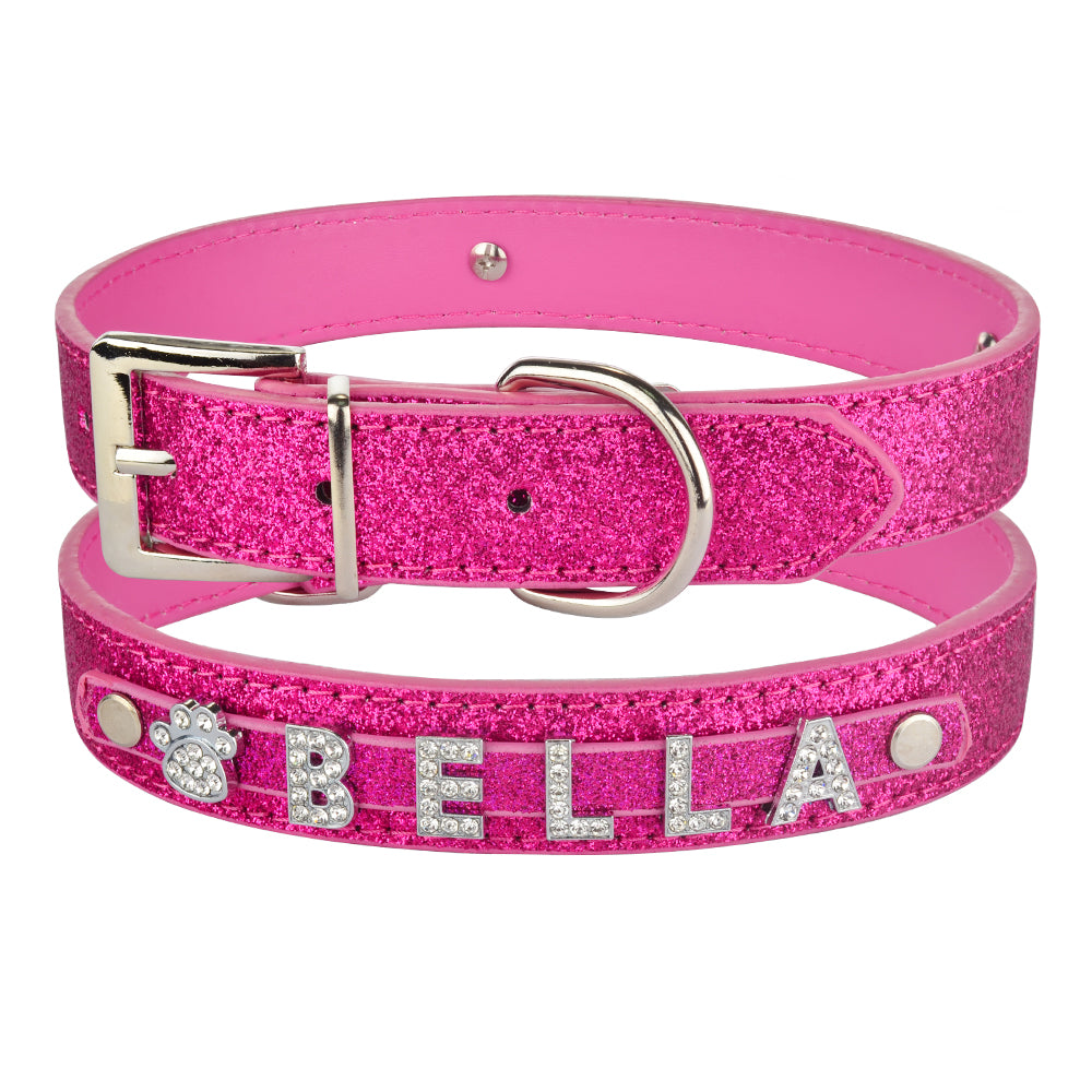 Collar con el nombre en letras de strass — foto 4