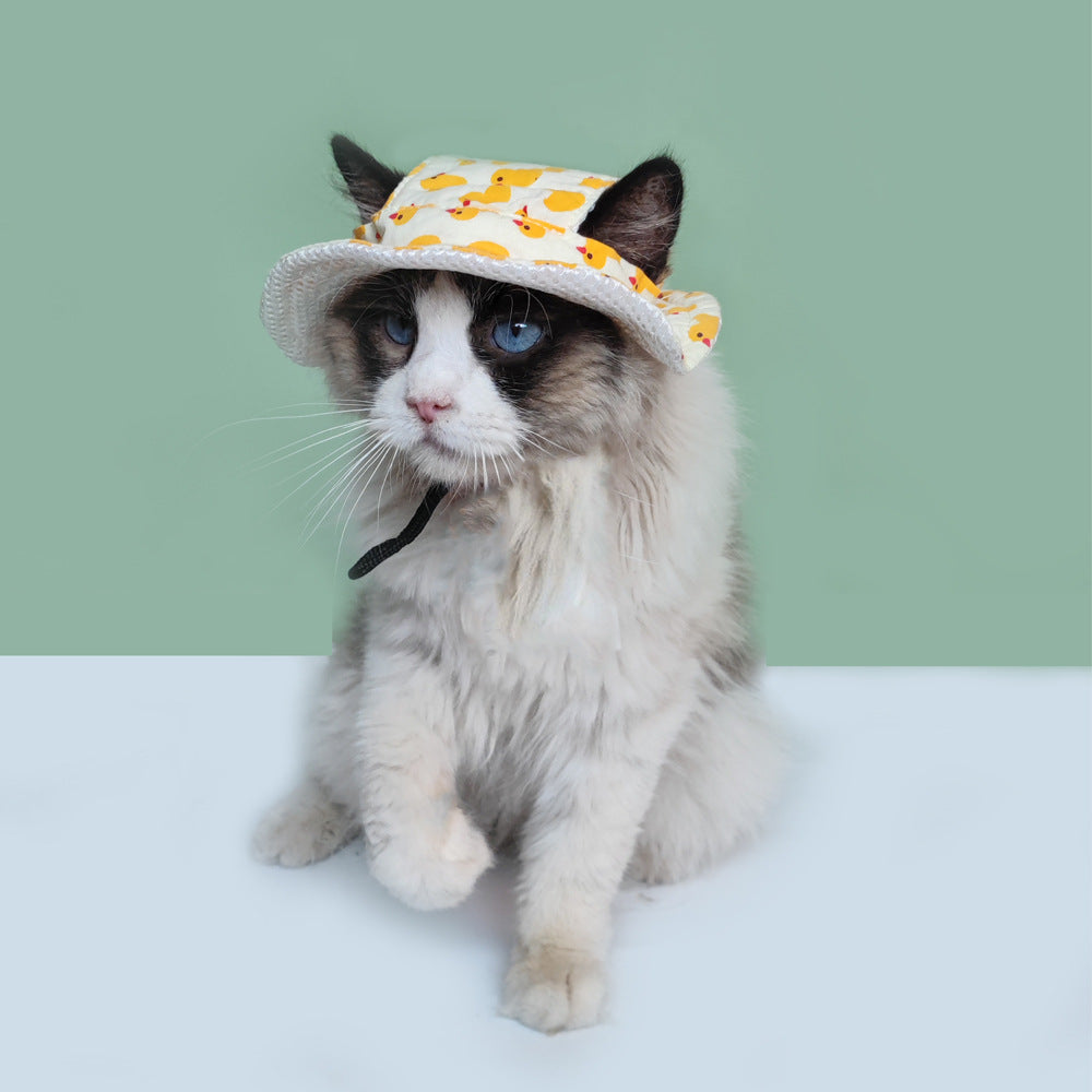 Gorro de sol para perro y gato — foto 3