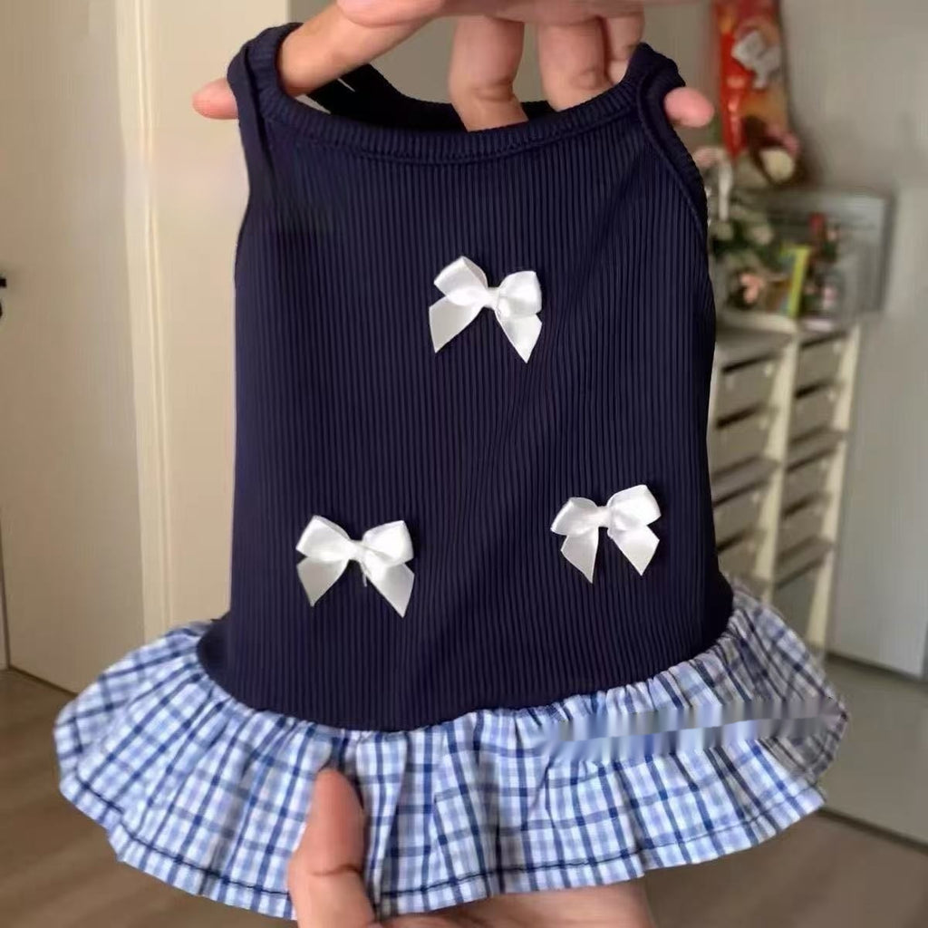 Vestido estilo colegial para perra o gata — foto 5