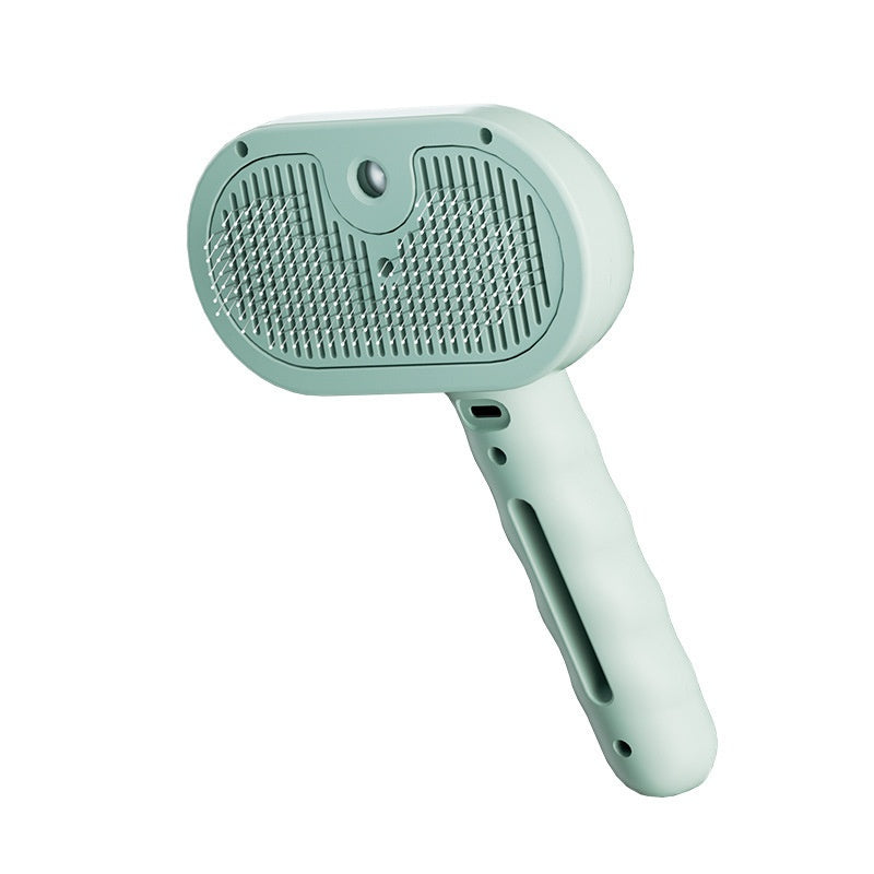 Cepillo con vaporizador en verde menta