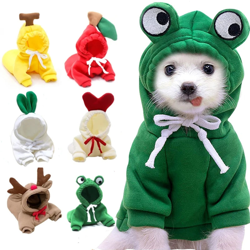 Sudadera con capucha de frutas y animales — foto 2