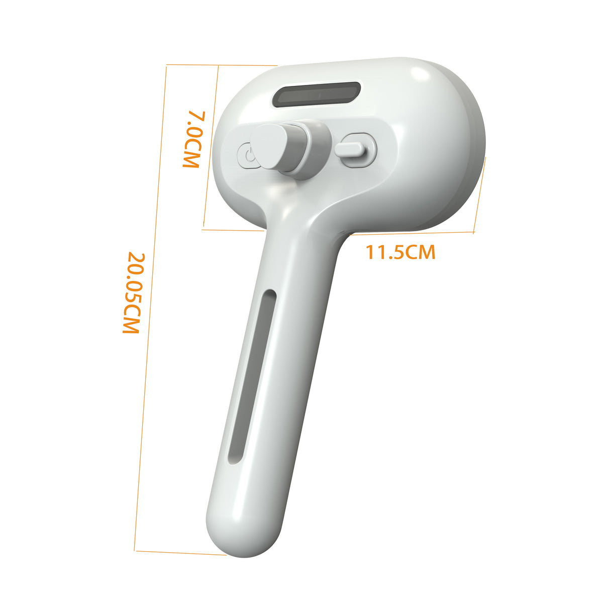 Cepillo autolimpiable para perro con pulverizador integrado
