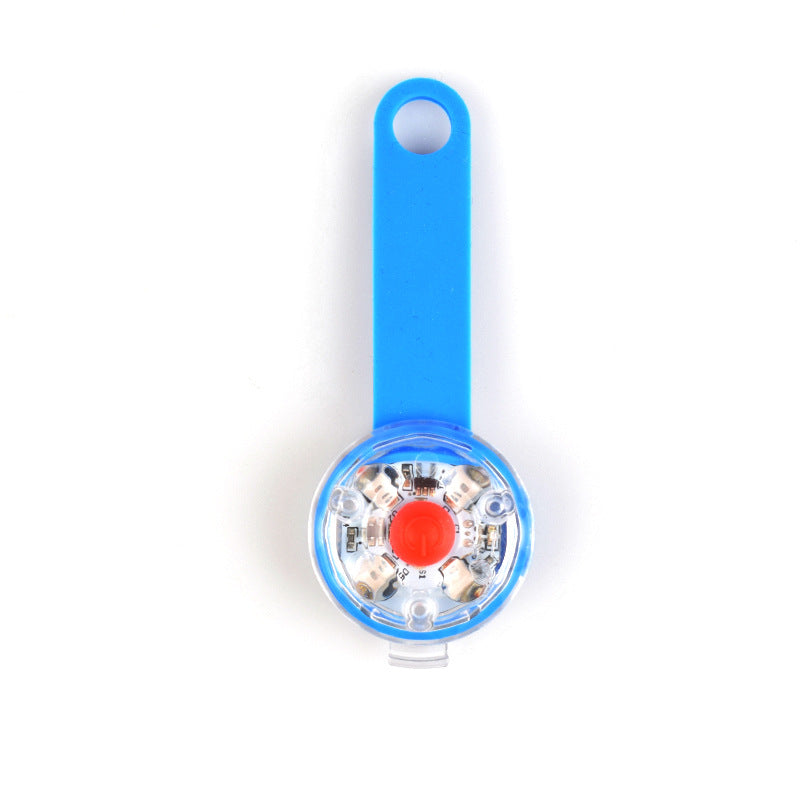 Luz LED para collar en azul