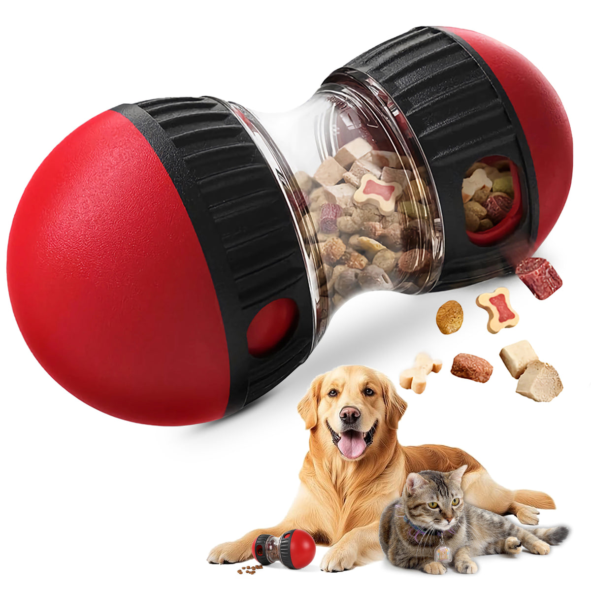 Bola dispensadora de premios para perros