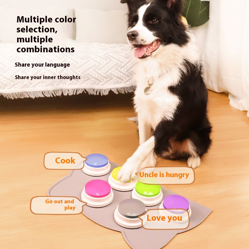 Botón grabable para perros