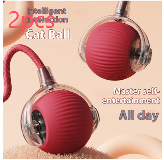 Pelota eléctrica para gato con canto de pájaro — foto 9