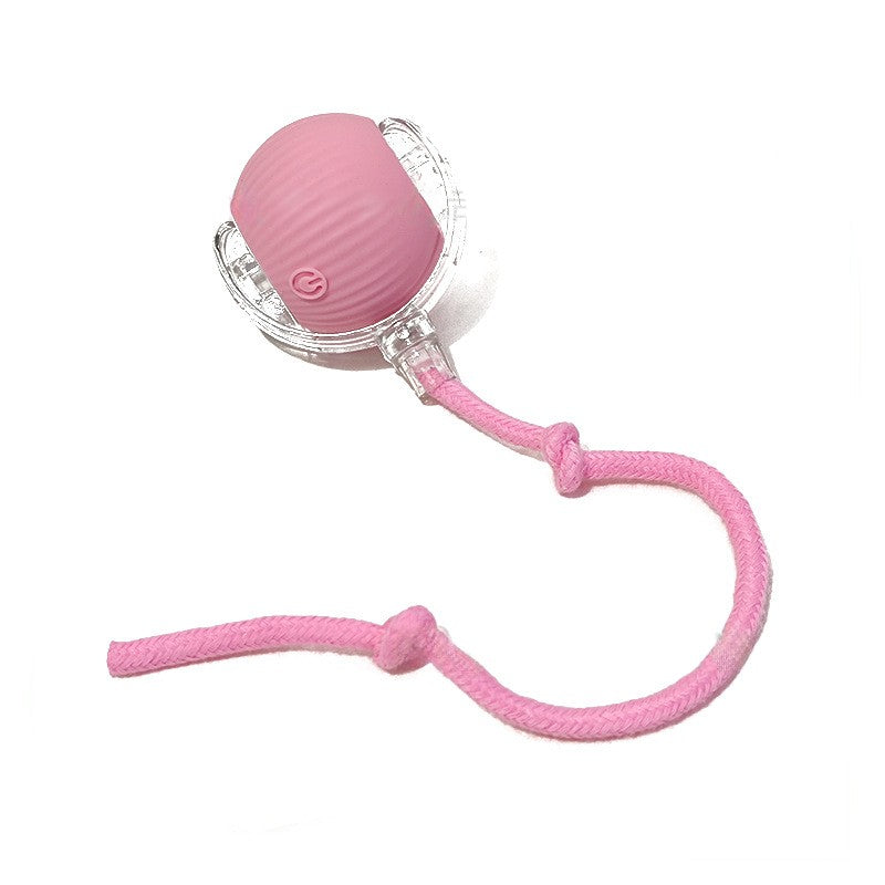 Pelota rodante automática rosa