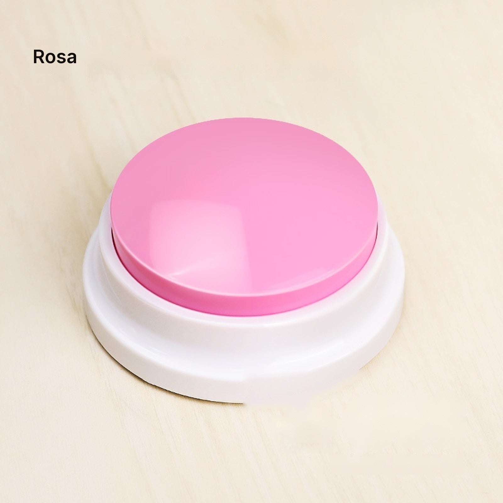 Botón grabable en rosa