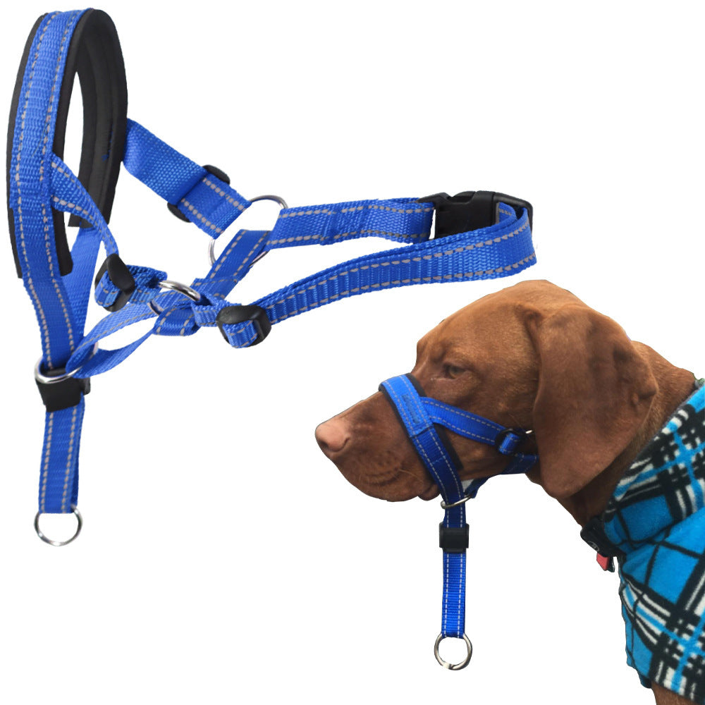 Bozal de nailon ajustable para perros