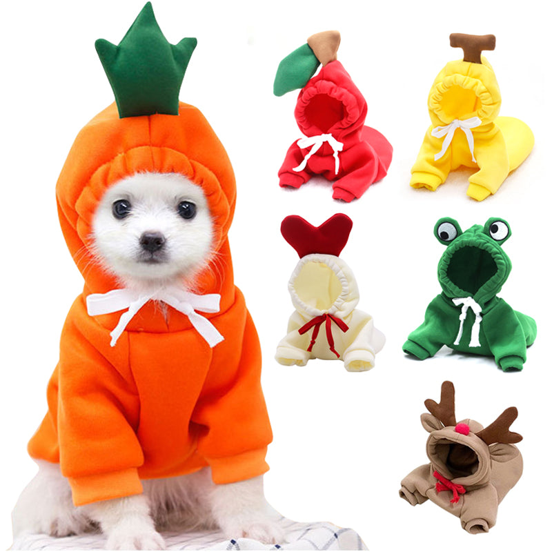 Sudadera con capucha de frutas y animales — foto 3