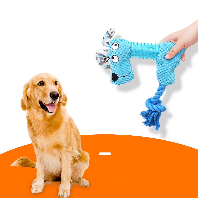 Peluche con chirriador para perros