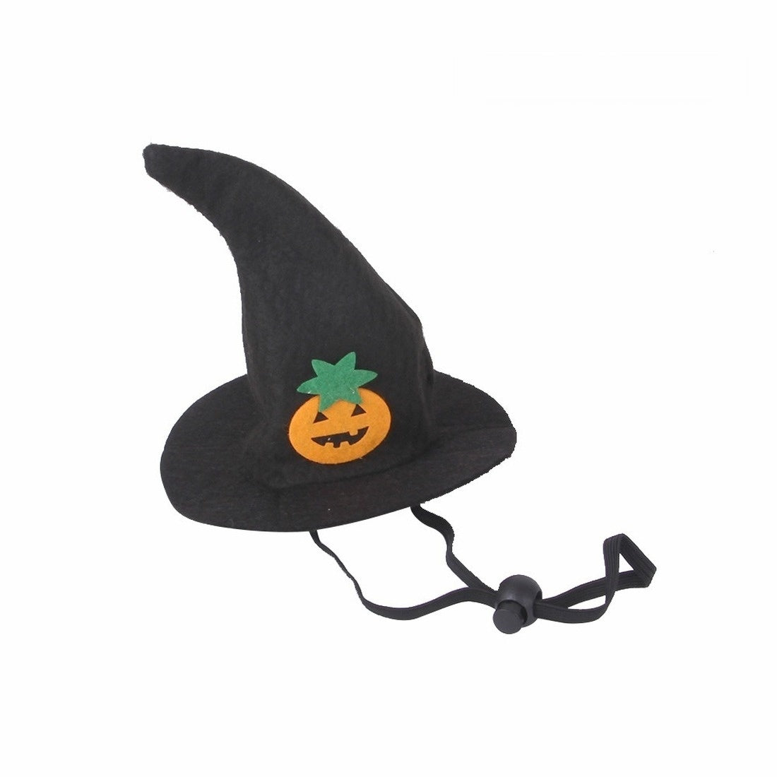 Gorro de bruja con calabaza sonriente