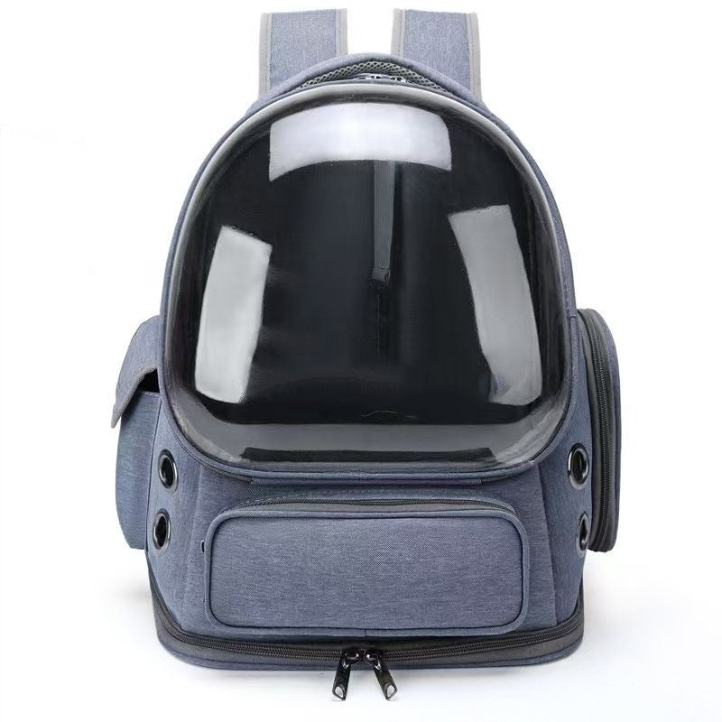Mochila burbuja en azul